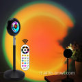 16 colori Sunset Rainbow Proiection Lamp